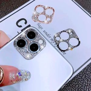 Crystal Silver Bling Camera Lens Protector Only